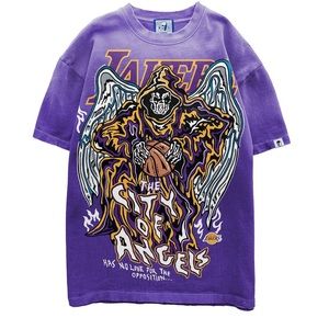 WARREN LOTAS X NBA COLLAB LAKERS T SHIRT
